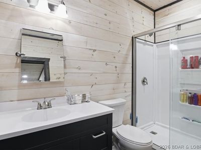 Interior detail featuring smart lighting and finishes